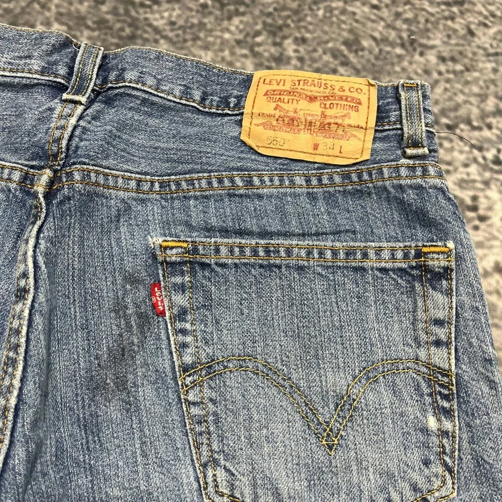 Levi's 550 Relaxed Fit Jorts Mens 34 Blue Relaxed Baggy Vintage Y2K Denim Shorts